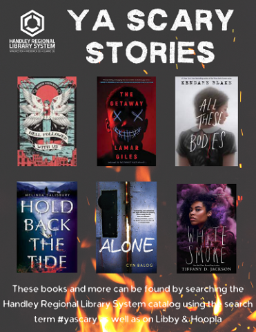 YA Scary Reads Book Covers