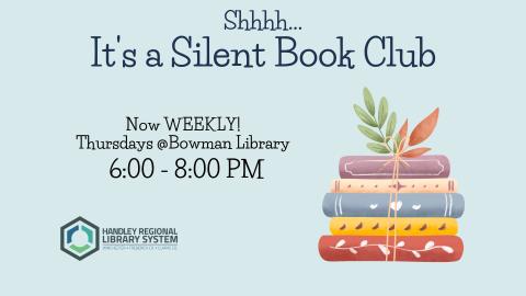 silent book club slide