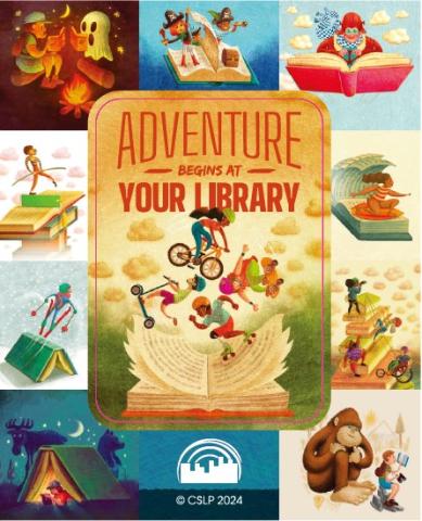 Adventure Begins at Your Library Summer Reading 2024 Images
