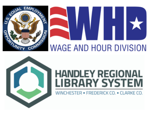 Logos for WHD, EEOC, and HRL