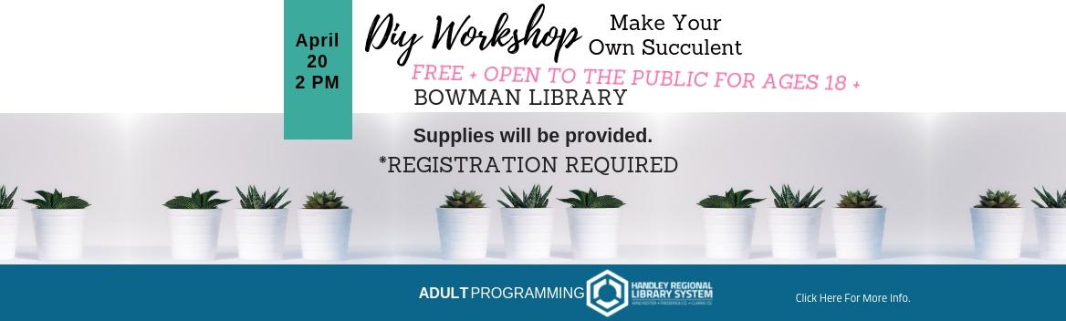 DIY: Make Your Own Succulent Web Banner