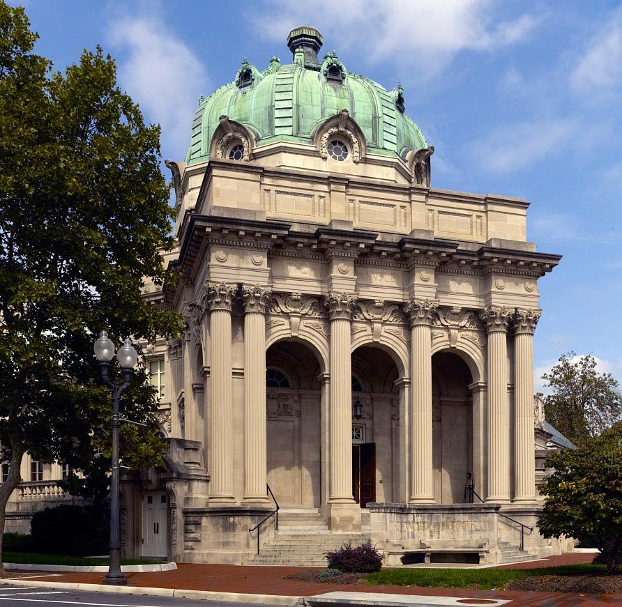 Front of Handley Regional Library 