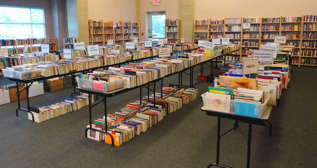 book sale room 