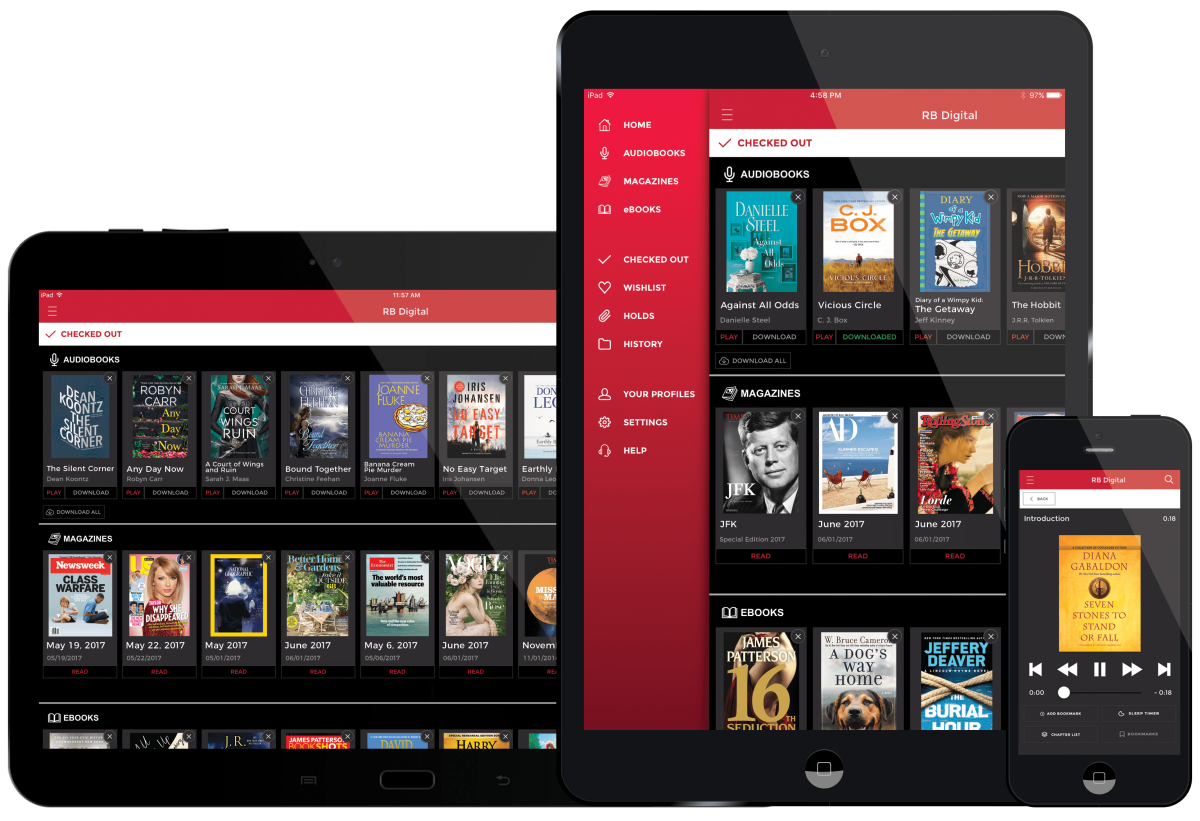 RB Digital on multiple devices