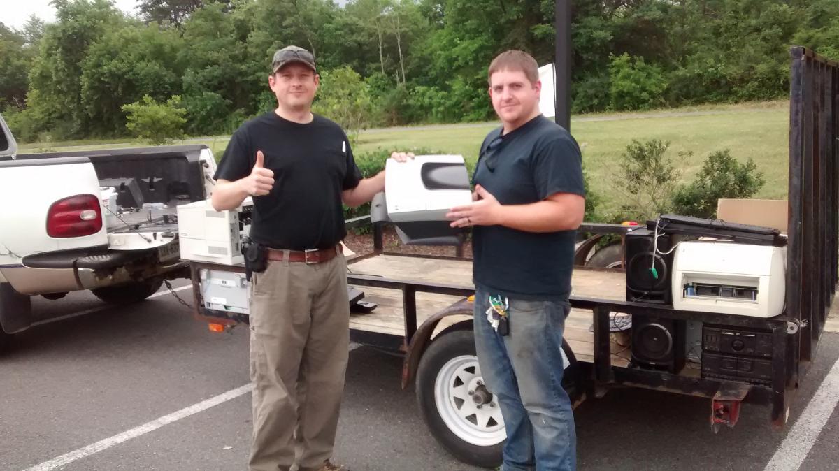 event in parking lot