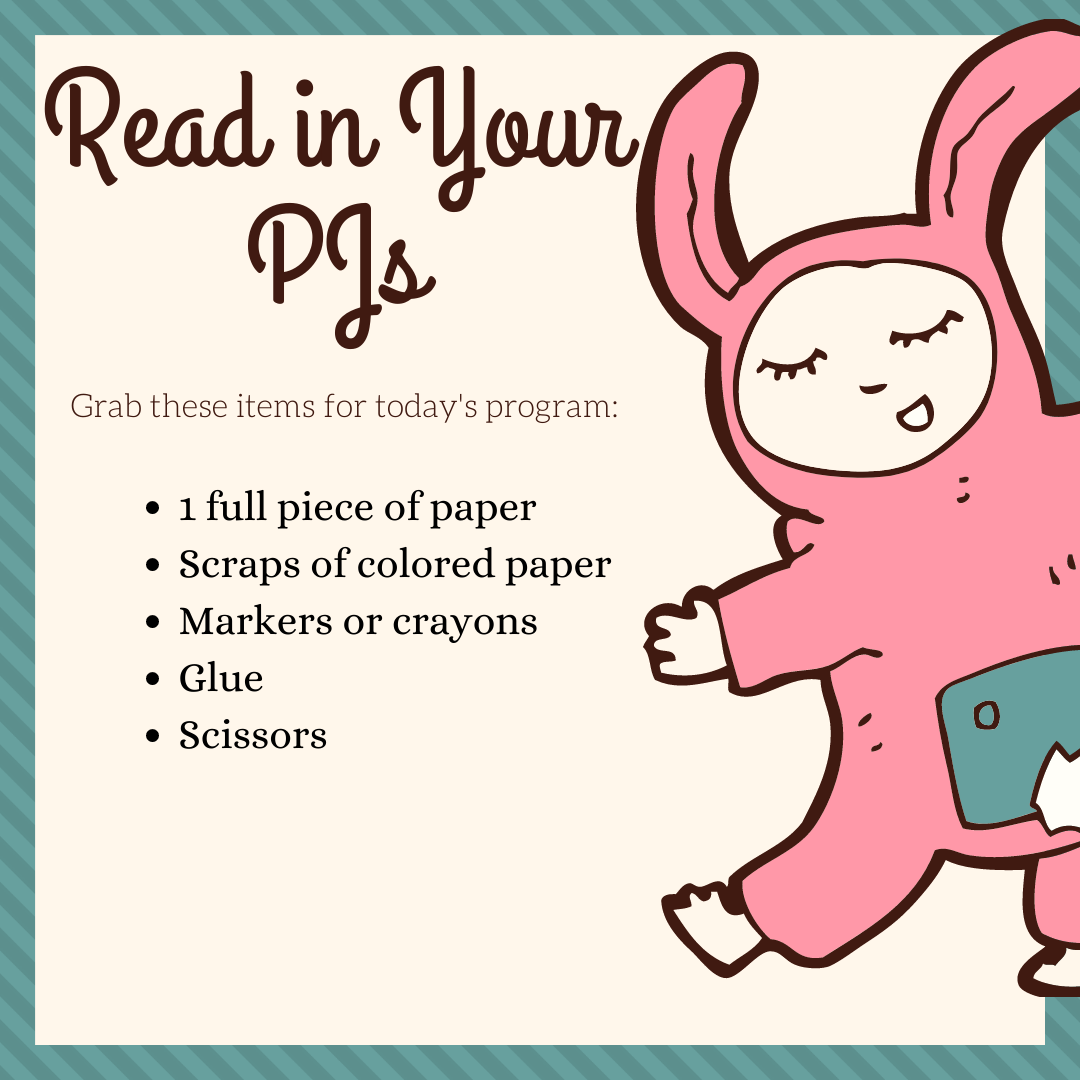 Read in Your PJs supply list