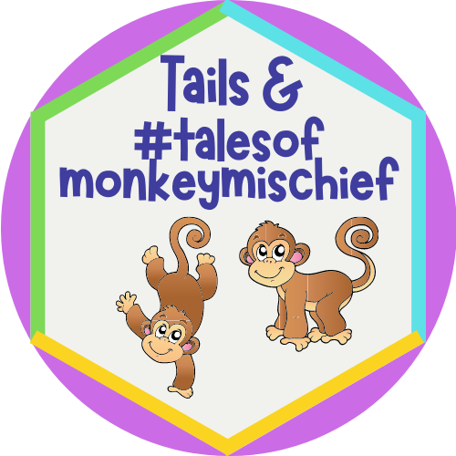 Monkey Mischief Badge