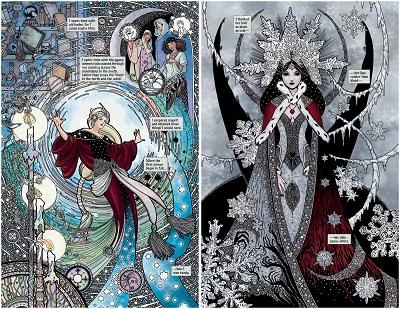 Snow, Glass, Apples art