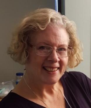 Photograph of presenter Joan Wood