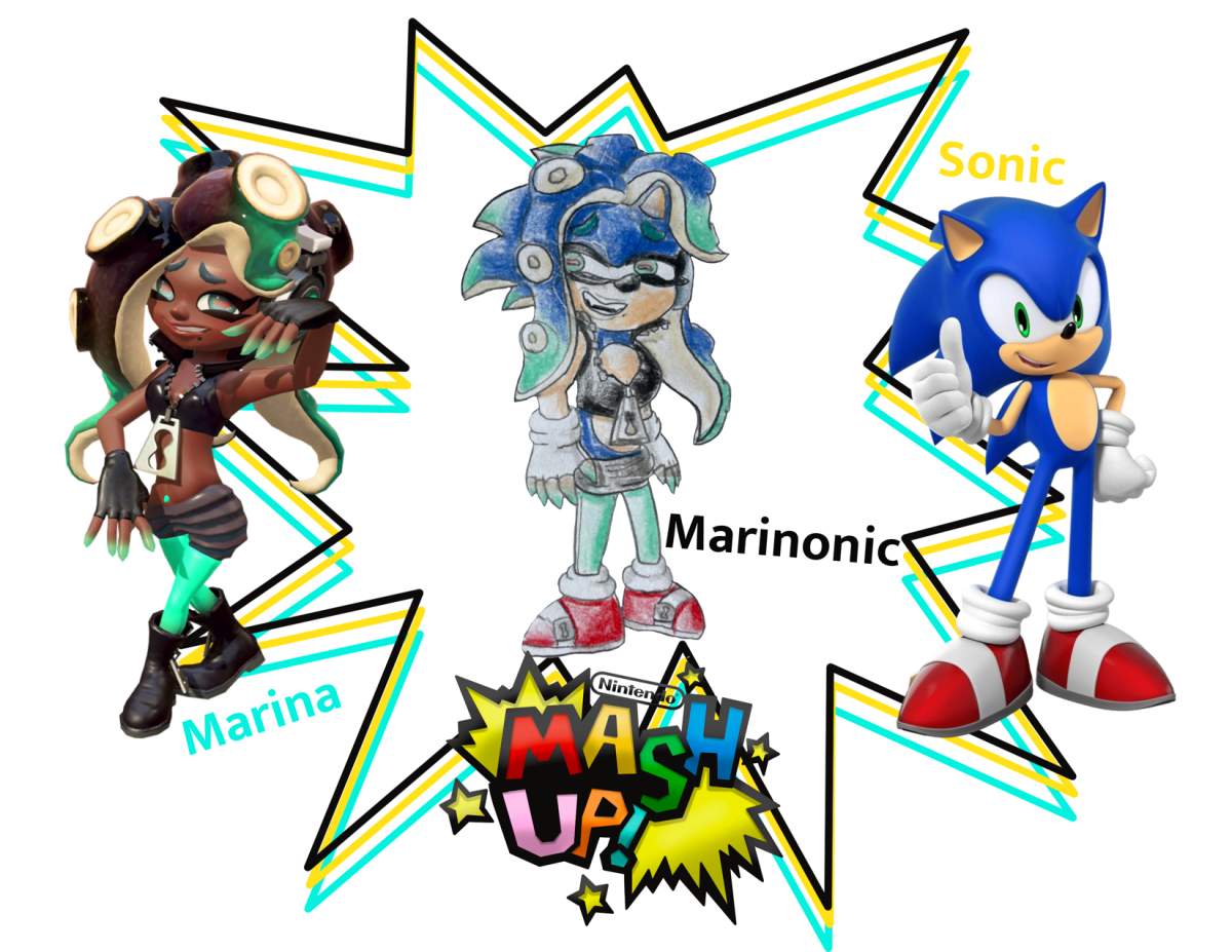 mash up of nintendo characters