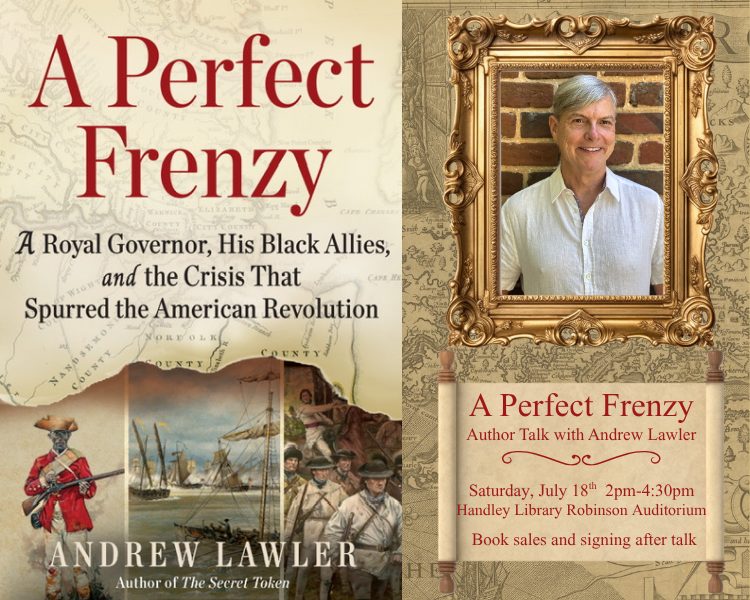 A Perfect Frenzy. Author Talk with Andrew Lawler
