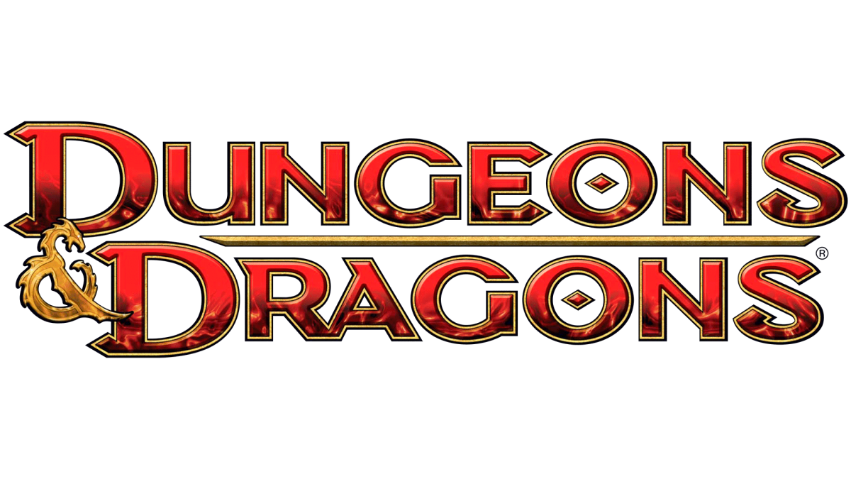 Poster with title of Dungeons & Dragons