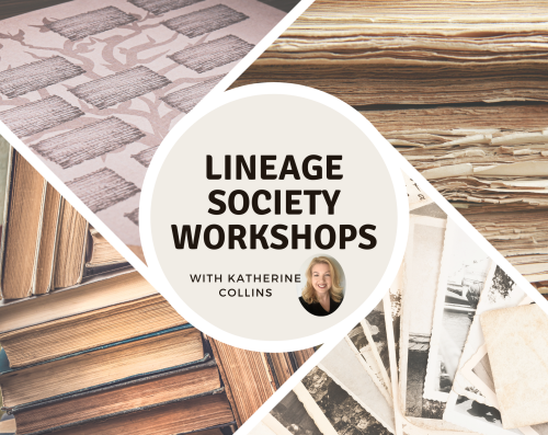 Lineage Society Workshop with Katherine Collins