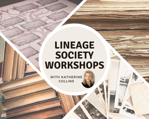 Lineage Society Workshops with Katherine Collins